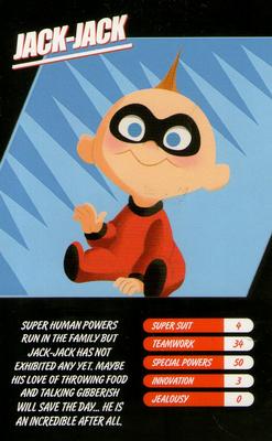 2004 Top Trumps The Incredibles #NNO Jack-Jack Front