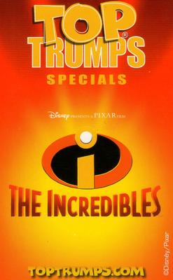 2004 Top Trumps The Incredibles #NNO Mr Incredible Back