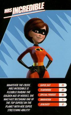 2004 Top Trumps The Incredibles #NNO Mrs Incredible Front