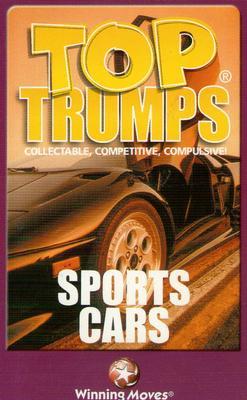 2000 Top Trumps Sports Cars #NNO Title Card Front