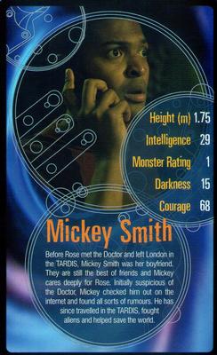 2006 Top Trumps Specials Doctor Who #NNO Mickey Smith Front