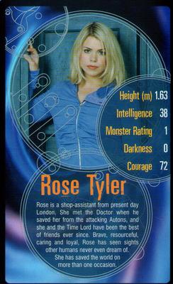 2006 Top Trumps Specials Doctor Who #NNO Rose Tyler Front