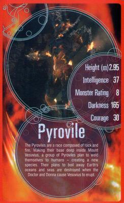 2008 Top Trumps Specials Doctor Who #NNO Pyrovile Front