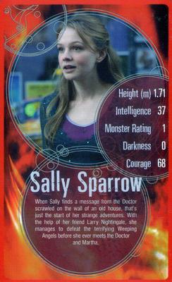 2008 Top Trumps Specials Doctor Who #NNO Sally Sparrow Front
