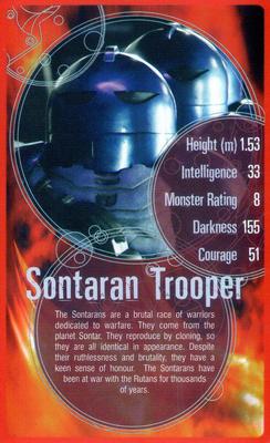 2008 Top Trumps Specials Doctor Who #NNO Sontan Trooper Front