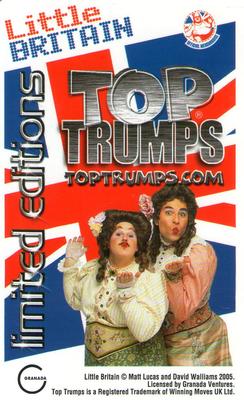 2005 Top Trumps Little Britain #NNO Andy Pipkin Back