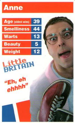 Britains Little Britain Top Trumps Limited Editions Card Game 2005 5036905006309 