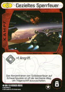 2007 Star Wars Pocketmodel TCG (German Version) #69 Targeted Barrage Front