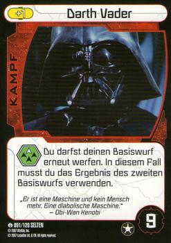 2007 Star Wars Pocketmodel TCG (German Version) #91 Darth Vader Front