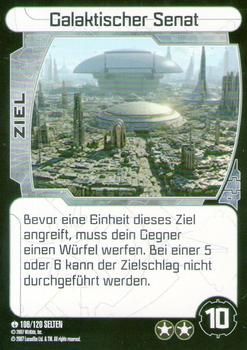 2007 Star Wars Pocketmodel TCG (German Version) #106 Galactic Senate Front