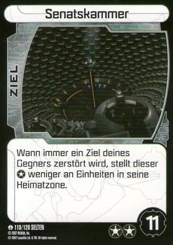 2007 Star Wars Pocketmodel TCG (German Version) #110 Senate Chambers Front