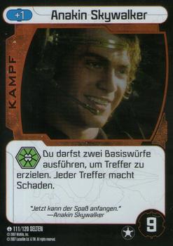 2007 Star Wars Pocketmodel TCG (German Version) #111 Anakin Skywalker Front
