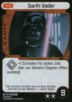 2007 Star Wars Pocketmodel TCG (German Version) #114 Darth Vader Front