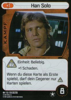2007 Star Wars Pocketmodel TCG (German Version) #115 Han Solo Front
