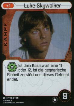 2007 Star Wars Pocketmodel TCG (German Version) #117 Luke Skywalker Front
