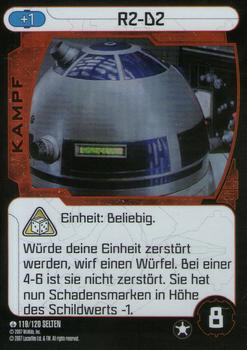 2007 Star Wars Pocketmodel TCG (German Version) #119 R2-D2 Front