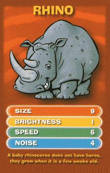 2005 Top Trumps Juniors Safari Swing #NNO Rhino Front
