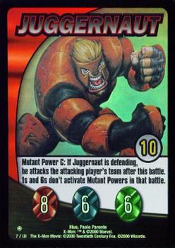 2000 Wizards X-Men #7 Juggernaut Front