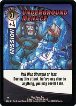2000 Wizards X-Men #40 Underground Menace Front