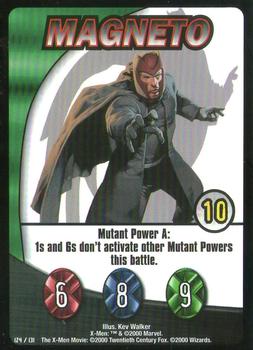 2000 Wizards X-Men #124 Magneto Front