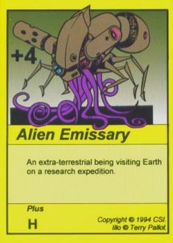 1994 Card Sharks Super Deck! TCG #NNO Alien Emissary Front