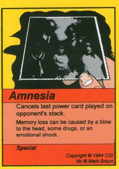 1994 Card Sharks Super Deck! TCG #NNO Amnesia Front