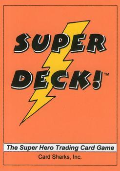 1994 Card Sharks Super Deck! TCG #NNO Anti-Aircraft Missile Back