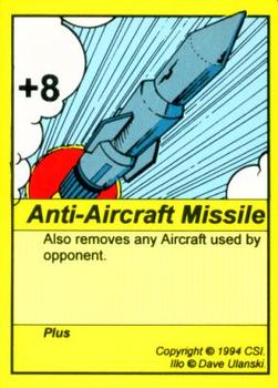 1994 Card Sharks Super Deck! TCG #NNO Anti-Aircraft Missile Front