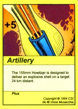 1994 Card Sharks Super Deck! TCG #NNO Artillery Front