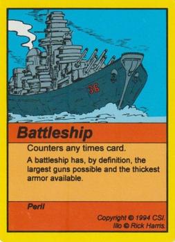 1994 Card Sharks Super Deck! TCG #NNO Battleship Front