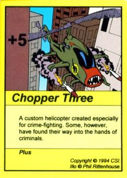 1994 Card Sharks Super Deck! TCG #NNO Chopper Three Front