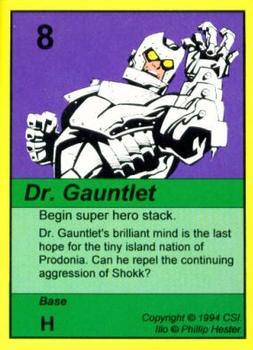 1994 Card Sharks Super Deck! TCG #NNO Dr. Gauntlet Front
