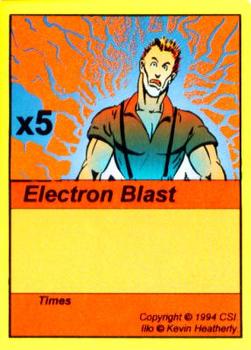 1994 Card Sharks Super Deck! TCG #NNO Electron Blast Front