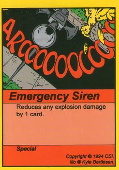 1994 Card Sharks Super Deck! TCG #NNO Emergency Siren Front
