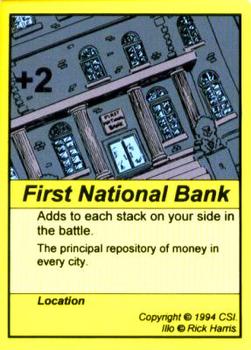 1994 Card Sharks Super Deck! TCG #NNO First National Bank Front