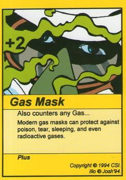1994 Card Sharks Super Deck! TCG #NNO Gas Mask Front
