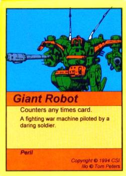 1994 Card Sharks Super Deck! TCG #NNO Giant Robot Front