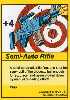 1994 Card Sharks Super Deck! TCG #NNO Semi-Auto Rifle Front