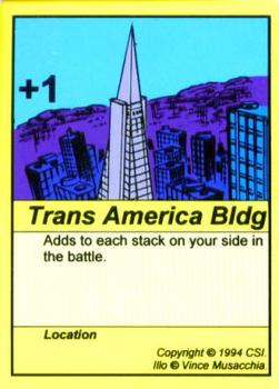 1994 Card Sharks Super Deck! TCG #NNO Trans America Bldg Front