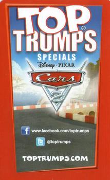 2011 Top Trumps Specials Cars 2 #NNO Sarge Back