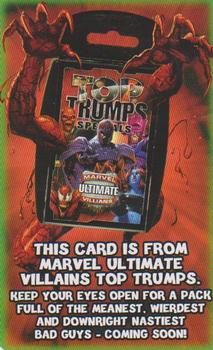 2008 Top Trumps Specials Marvel Ultimate Heroes #NNO Juggernaut Back