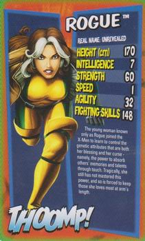 2008 Top Trumps Specials Marvel Ultimate Heroes #NNO Rogue Front