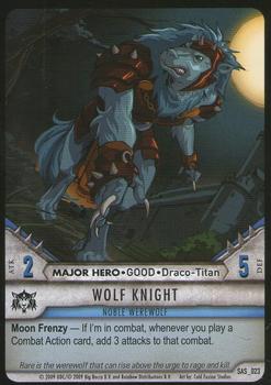 2009 Upper Deck Huntik - Secrets and Seekers #23 Wolf Knight - Noble Werewolf Front