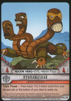 2009 Upper Deck Huntik - Secrets and Seekers #35 Hydramaster - Carved Colossus Front