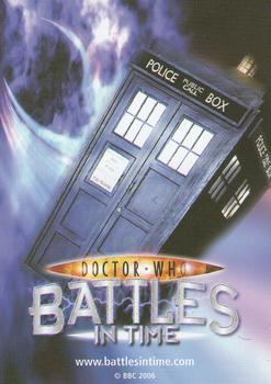 2006 Doctor Who Battles in Time Exterminator #25 Oliver Charles Back