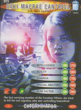 2006 Doctor Who Battles in Time Exterminator #55 Suki Macrae Cantrell Front