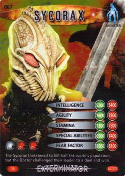 2006 Doctor Who Battles in Time Exterminator #67 Sycorax Front