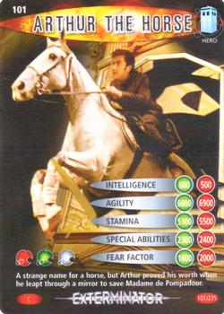 2006 Doctor Who Battles in Time Exterminator #101 Arthur the Horse Front