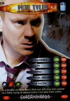 2006 Doctor Who Battles in Time Exterminator #135 Pete Tyler (Parallel Universe) Front
