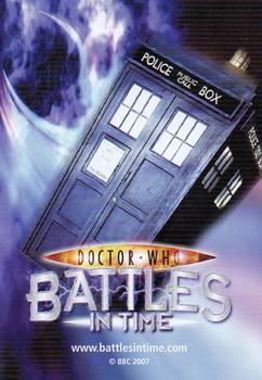 2006 Doctor Who Battles in Time Exterminator #146 Cal’s Companion Back